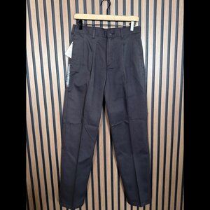 New Bay to Bay Pants 30 x 32 Mens Gray Trousers Canvas Flat Front